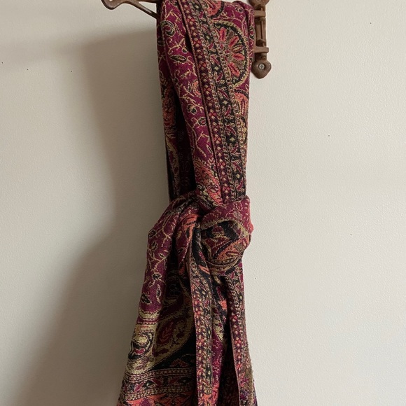 Chunky printed scarf - Picture 2 of 2